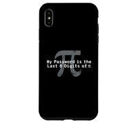 Mon Mot de Passe est composé des 8 Derniers Chiffres de Pi - Funny Math Teacher Coque pour iPhone XS Max