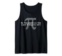 Mon Mot de Passe est composé des 8 Derniers Chiffres de Pi - Funny Math Teacher Débardeur