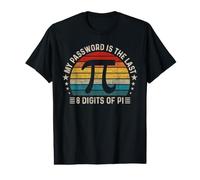 Mon Mot de Passe est composé des 8 Derniers Chiffres de Pi - Funny Math Teacher T-Shirt Graphique avec Valeur