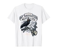 Mon navigateur ne Ment jamais, Motard, mystérieux, Halloween, drôle T-Shirt