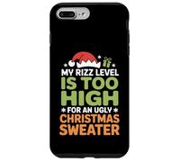 Mon Niveau de Rizz est trop élevé pour Un Pull de Noël Moche Coque pour iPhone 7 Plus/8 Plus