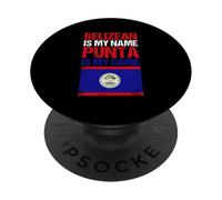 Mon nom est bélizien, Punta est Mon Jeu PopSockets PopGrip Adhésif