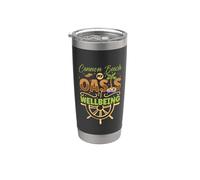 Mon oasis de bien-être Cannon Beach Gobelet isotherme en acier inoxydable double paroi