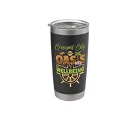 Mon oasis de bien-être Crescent City Gobelet isotherme en acier inoxydable double paroi