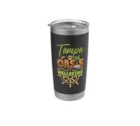Mon oasis de bien-être Tampa Gobelet isotherme en acier inoxydable double paroi