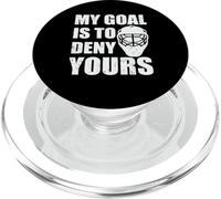 Mon Objectif est de Refuser Le vôtre Gardien de But de Hockey PopSockets PopGrip pour MagSafe