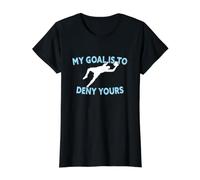 Mon Objectif est de Vous empêcher d'être Un drôle de Gardien de But de Football T-Shirt Graphique avec Valeur