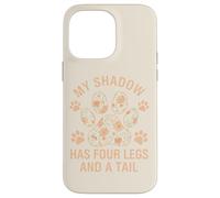 Mon Ombre a Quatre Pattes et Un Amoureux des Chiens de Queue Coque pour iPhone 14 Pro Max