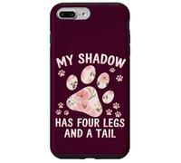 Mon Ombre a Quatre Pattes et Un Amoureux des Chiens de Queue Coque pour iPhone 7 Plus/8 Plus