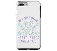 Mon Ombre a Quatre Pattes et Un Amoureux des Chiens de Queue Coque pour iPhone 7 Plus/8 Plus