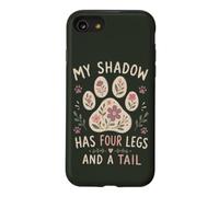 Mon Ombre a Quatre Pattes et Un Amoureux des Chiens de Queue Coque pour iPhone SE (2020) / 7/8