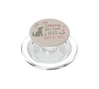 Mon Ombre a Quatre Pattes, Maman, Chienne, Amoureuse des Animaux de Compagnie PopSockets PopGrip pour MagSafe