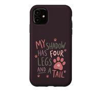 Mon Ombre, Qui Aime Les Chiens, a Quatre Pattes et Une Queue Coque pour iPhone 11