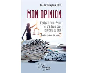 Mon opinion L’actualité guinéenne et d’ailleurs sous le prisme du droit - Recueil de Chroniques et de Tribunes - Thierno Souleymane Barry - L'harmattan - broché - Etude