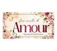 Mon oracle de poche : Les mots d'amour