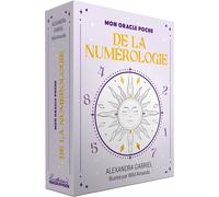 Mon Oracle poche de la numérologie 50 cartes - Alexandra Gabriel - Exergue - Boîte ou accessoire - Jeux livres objets