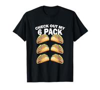 Mon Pack de Six est Plein de Tacos - Funny Mexican Gym T-Shirt