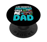 Mon Paintballer préféré m'appelle Papa Paintball PopSockets PopGrip Adhésif