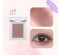 Mon palette d'ombres à paupières préférée, #18 Wicked, poudre d'ombre à paupières mate naturelle, haute pigmentation, facile à estomper, longue tenue, port 24h, maquillage coréen, Eyeglitz, K-Beauty, 