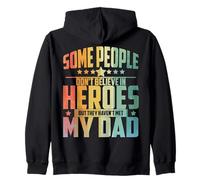 Mon Papa est Un Héros - Fête des Pères Sweat à Capuche