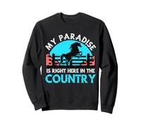 Mon Paradis C'est la Vie à la Campagne Sweatshirt