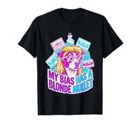 Mon Parti Pris a Un mulet Blond | Linogravure Canine Amusante T-Shirt