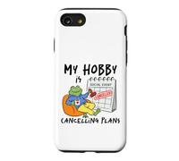 Mon Passe-Temps annule Les Plans Grenouille introvertie Coque pour iPhone SE (2020) / 7/8