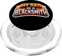 Mon père est Un Forgeron, Enfant, Fils, Fille, Enfants, Fille, garçon PopSockets PopGrip pour MagSafe