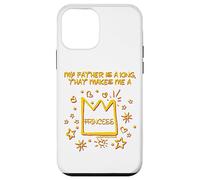 Mon père est Un Roi Qui Fait de Moi Une Princesse de Foi chrétienne Coque pour iPhone 12 Mini