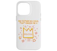 Mon père est Un Roi Qui Fait de Moi Une Princesse de Foi chrétienne Coque pour iPhone 14 Pro Max