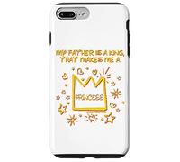 Mon père est Un Roi Qui Fait de Moi Une Princesse de Foi chrétienne Coque pour iPhone 7 Plus/8 Plus