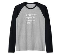 Mon petit ami est si génial, il cuisine pour moi tout le temps Manche Raglan