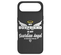 Mon Petit ami est Un Ange, il Veille sur Moi en mémoire Coque pour iPhone Air