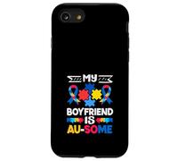 Mon Petit ami est Un garçon de Sensibilisation à l'Autisme Coque pour iPhone SE (2020) / 7/8