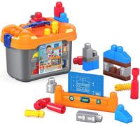 Mon Petit Atelier De Bricolage 36 Pcs, Compatibles Avec Tous Les Jouets De Construction, Idéal Pour Les Enfants De 2 Ans Et Plus