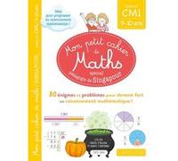 Mon petit cahier de maths - méthode de Singapour Spécial CM1 Delphine Urvoy (Auteur)