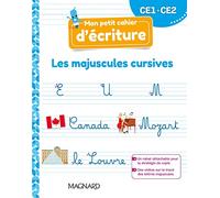 Mon Petit Cahier D'écriture Ce1-Ce2 - Les Majuscules Cursives
