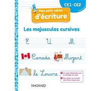 Mon petit cahier d'écriture CE1 / CE2 : Les majuscules cursives (2022) - Cahier - Célia Cheynel - Magnard - broché - Scolaire / Universitaire