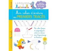 Mon petit cahier d'écriture - Mes premiers tracés