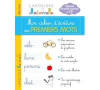 Collectif – Mon petit cahier d'écriture – Premiers mots – Broché