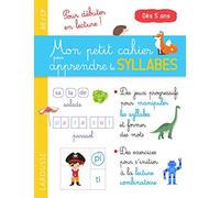 Mon petit cahier pour apprendre les syllabes – GS/CP – Larousse