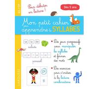 Mon petit cahier pour apprendre les syllabes – GS/CP – Larousse