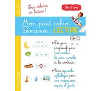 Collectif – Mon petit cahier pour démarrer en lecture – Larousse