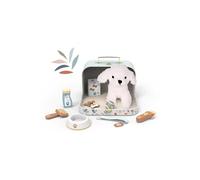 Mon petit chien - Mallette d'entretien et chien peluche Beige