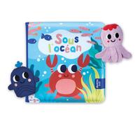 Auzou - Coffret de bain 'Mon petit coffret de bain - Sous l'océan' - Jouets de bain