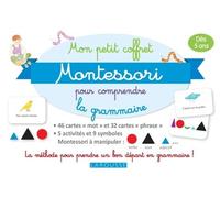 Mon petit coffret Montessori pour comprendre la grammaire