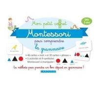 Mon petit coffret Montessori pour comprendre la grammaire Collectif (Auteur)