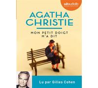 Mon petit doigt m'a dit Livre audio 1CD MP3 - Agatha Christie - Audiolib - Texte lu (CD) - Textes lus CD