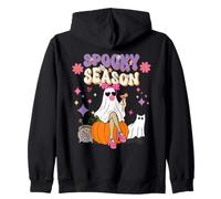 Mon Petit Fantome Sucre Douceur Spooky Chaton Citrouille Sweat à Capuche