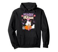 Mon Petit Fantome Sucre Douceur Spooky Chaton Citrouille Sweat à Capuche